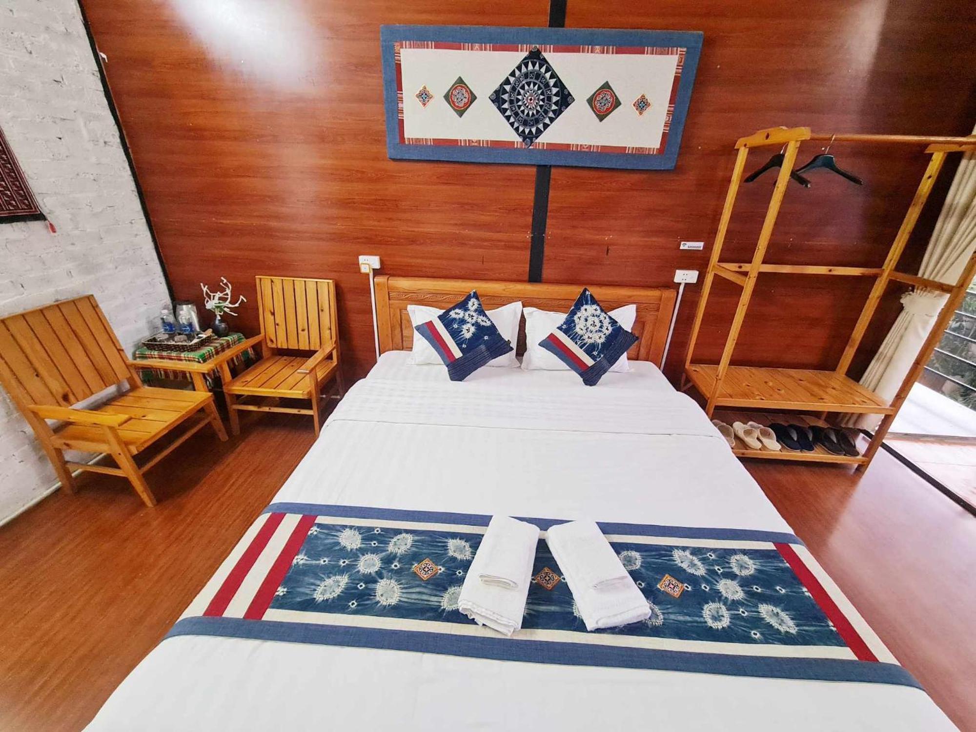 Bac Ha Boutique Homestay Bagian luar foto