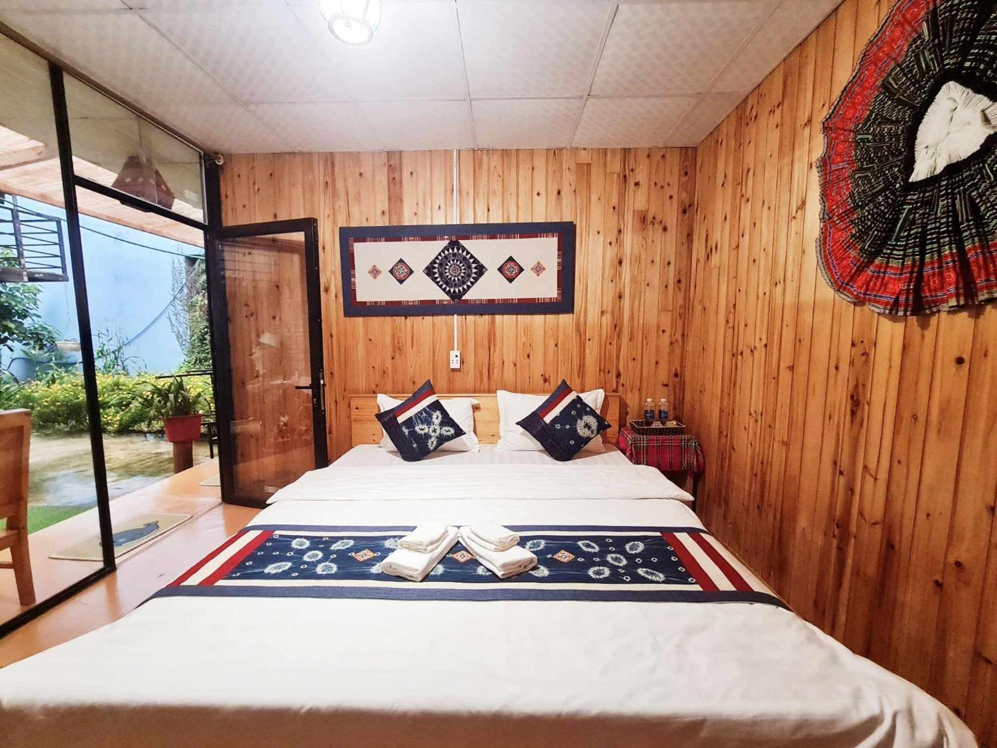 Bac Ha Boutique Homestay Bagian luar foto